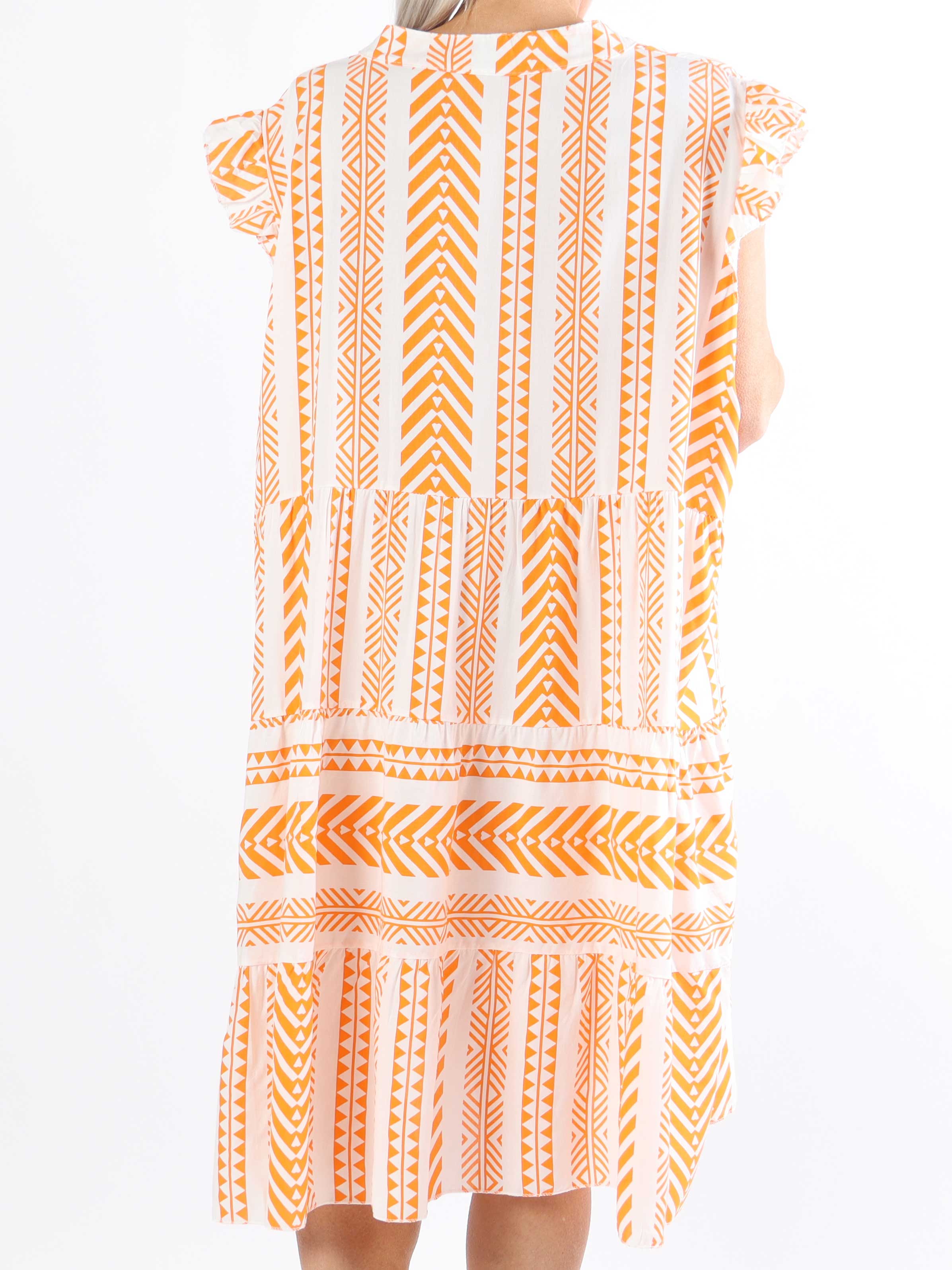 Samiya - Söt klänning i plusstorlek med motiv